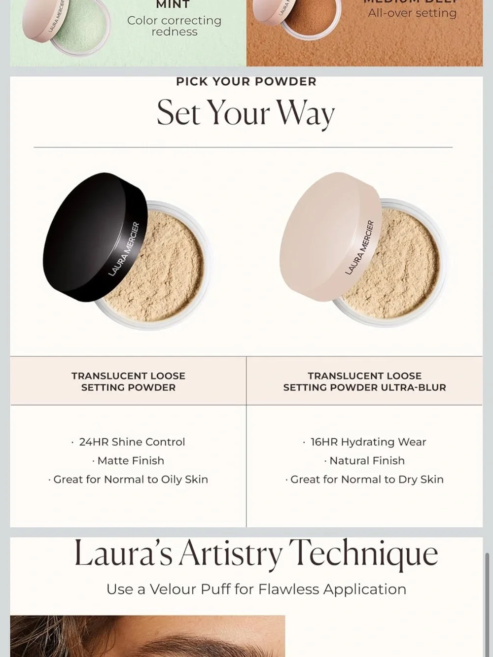 laura mercier brand new